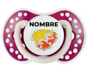 Bandera del pincel bután con nombre: Chupete lovi dynamic