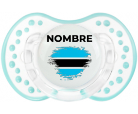 Bandera del efecto pincel Bostwana con nombre: Chupete lovi dynamic