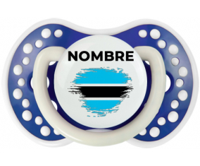 Bandera del efecto pincel Bostwana con nombre: Chupete lovi dynamic