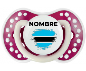 Bandera del efecto pincel Bostwana con nombre: Chupete lovi dynamic