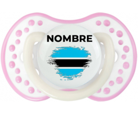 Bandera del efecto pincel Bostwana con nombre: Chupete lovi dynamic
