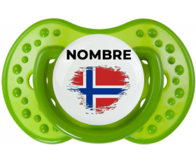Efecto pincel de bandera Bouvet Island con nombre: Chupete lovi dynamic personnalisée