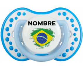 Bandera del efecto pincel de Brasil con nombre: Chupete lovi dynamic