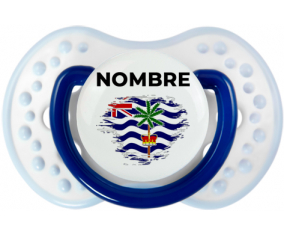 Efecto cepillo de bandera Territorio británico del Océano Índico con nombre: Chupete lovi dynamic