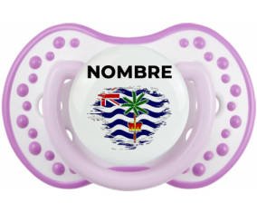 Efecto cepillo de bandera Territorio británico del Océano Índico con nombre: Chupete lovi dynamic