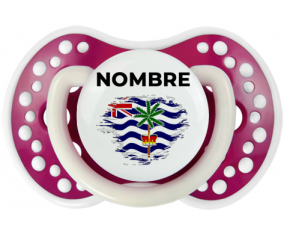 Efecto cepillo de bandera Territorio británico del Océano Índico con nombre: Chupete lovi dynamic