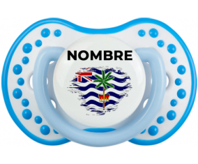 Efecto cepillo de bandera Territorio británico del Océano Índico con nombre: Chupete lovi dynamic