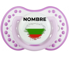 Bandera del efecto pincel de Bulgaria con nombre: Chupete lovi dynamic