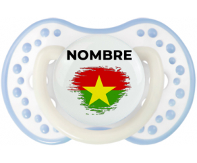 Bandera del efecto pincel de Burkina Faso con nombre: Chupete lovi dynamic