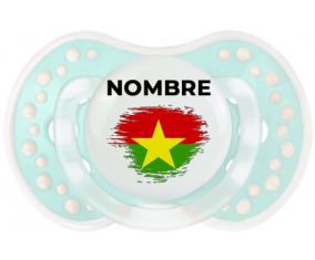 Bandera del efecto pincel de Burkina Faso con nombre: Chupete lovi dynamic