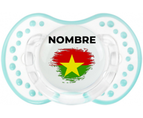 Bandera del efecto pincel de Burkina Faso con nombre: Chupete lovi dynamic