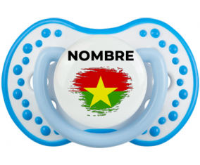 Bandera del efecto pincel de Burkina Faso con nombre: Chupete lovi dynamic