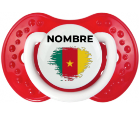 Bandera del efecto pincel camerunés con nombre: Chupete lovi dynamic