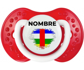 Bandera de pincel de la República Centroafricana con nombre: Chupete lovi dynamic