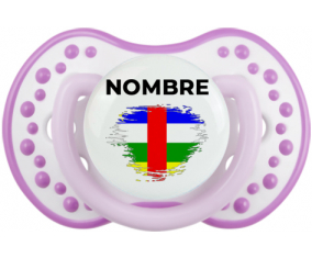 Bandera de pincel de la República Centroafricana con nombre: Chupete lovi dynamic