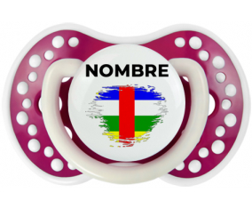 Bandera de pincel de la República Centroafricana con nombre: Chupete lovi dynamic