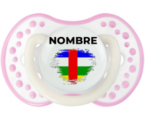 Bandera de pincel de la República Centroafricana con nombre: Chupete lovi dynamic