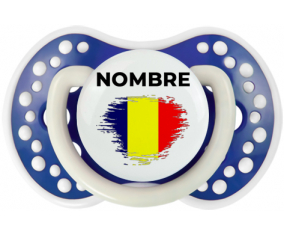 Bandera del efecto pincel Chad con nombre: Chupete lovi dynamic