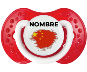 Bandera del efecto pincel de China con nombre: Chupete lovi dynamic