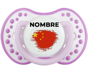 Bandera del efecto pincel de China con nombre: Chupete lovi dynamic
