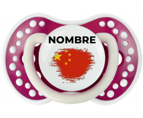 Bandera del efecto pincel de China con nombre: Chupete lovi dynamic