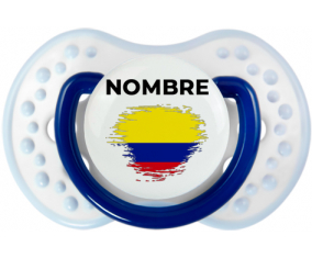 Bandera colombiana con efecto pincel con nombre: Chupete lovi dynamic