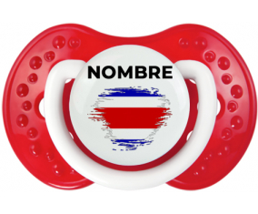 Bandera del efecto pincel de Costa Rica con nombre: Chupete lovi dynamic