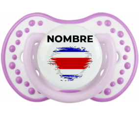 Bandera del efecto pincel de Costa Rica con nombre: Chupete lovi dynamic