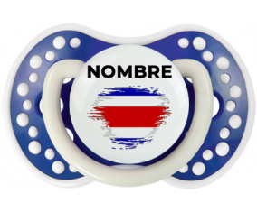 Bandera del efecto pincel de Costa Rica con nombre: Chupete lovi dynamic