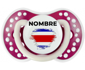 Bandera del efecto pincel de Costa Rica con nombre: Chupete lovi dynamic