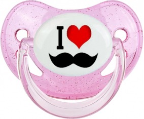 Me encanta el estilo bigote1: Lollipop Physiologique-chupete-bebe.com