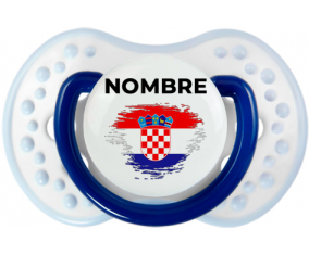 Bandera del efecto pincel de Croacia con nombre: Chupete lovi dynamic