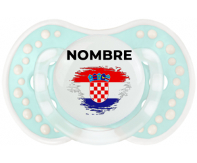 Bandera del efecto pincel de Croacia con nombre: Chupete lovi dynamic