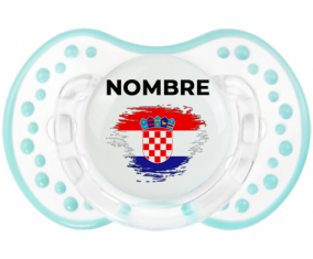 Bandera del efecto pincel de Croacia con nombre: Chupete lovi dynamic