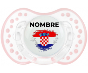 Bandera del efecto pincel de Croacia con nombre: Chupete lovi dynamic