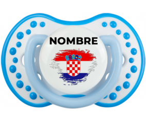 Bandera del efecto pincel de Croacia con nombre: Chupete lovi dynamic