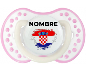 Bandera del efecto pincel de Croacia con nombre: Chupete lovi dynamic