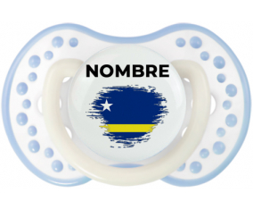 Bandera del pincel Curazao con nombre: Chupete lovi dynamic