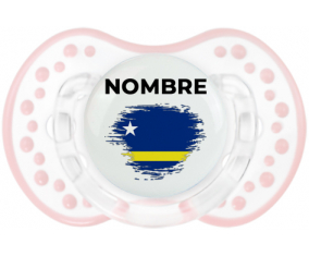 Bandera del pincel Curazao con nombre: Chupete lovi dynamic