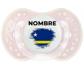 Bandera del pincel Curazao con nombre: Chupete lovi dynamic