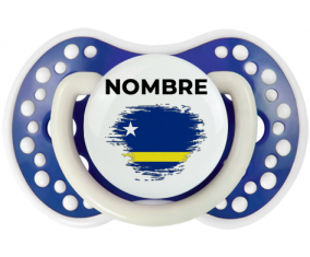 Bandera del pincel Curazao con nombre: Chupete lovi dynamic