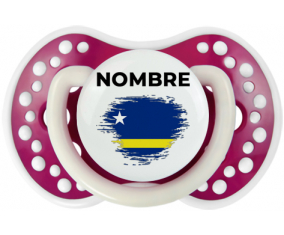 Bandera del pincel Curazao con nombre: Chupete lovi dynamic