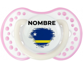 Bandera del pincel Curazao con nombre: Chupete lovi dynamic