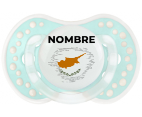 Bandera del efecto pincel chipriota con nombre: Chupete lovi dynamic