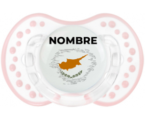 Bandera del efecto pincel chipriota con nombre: Chupete lovi dynamic