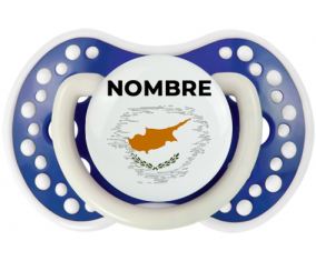 Bandera del efecto pincel chipriota con nombre: Chupete lovi dynamic