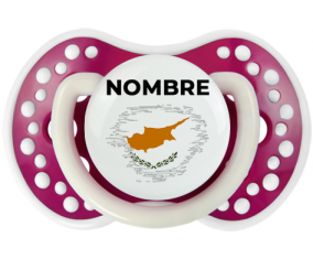 Bandera del efecto pincel chipriota con nombre: Chupete lovi dynamic