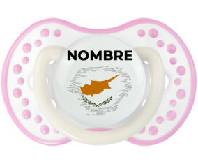Bandera del efecto pincel chipriota con nombre: Chupete lovi dynamic
