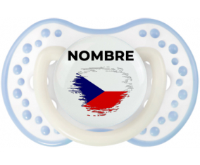Bandera del efecto pincel de la República Checa con nombre: Chupete lovi dynamic