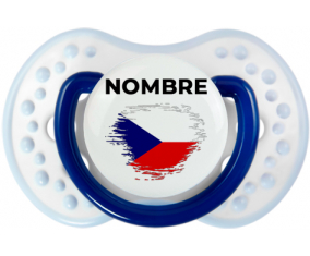 Bandera del efecto pincel de la República Checa con nombre: Chupete lovi dynamic